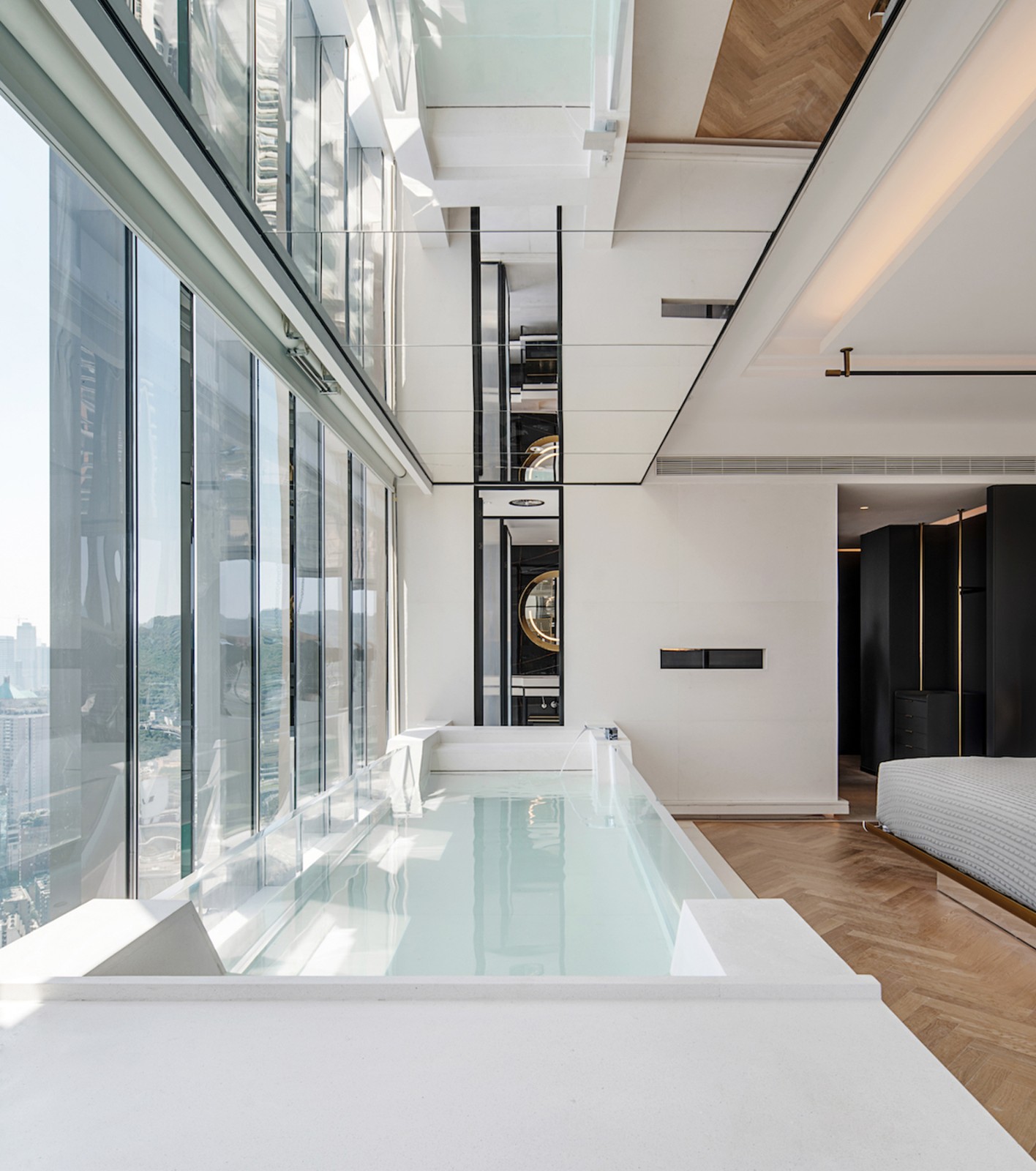 BIM建筑|ISEYA 浮云高空酒店【朝天门旗舰店】/布道空间设计 BIM建筑|ISEYA 浮云高空酒店【朝天门旗舰店】/布道空间设计