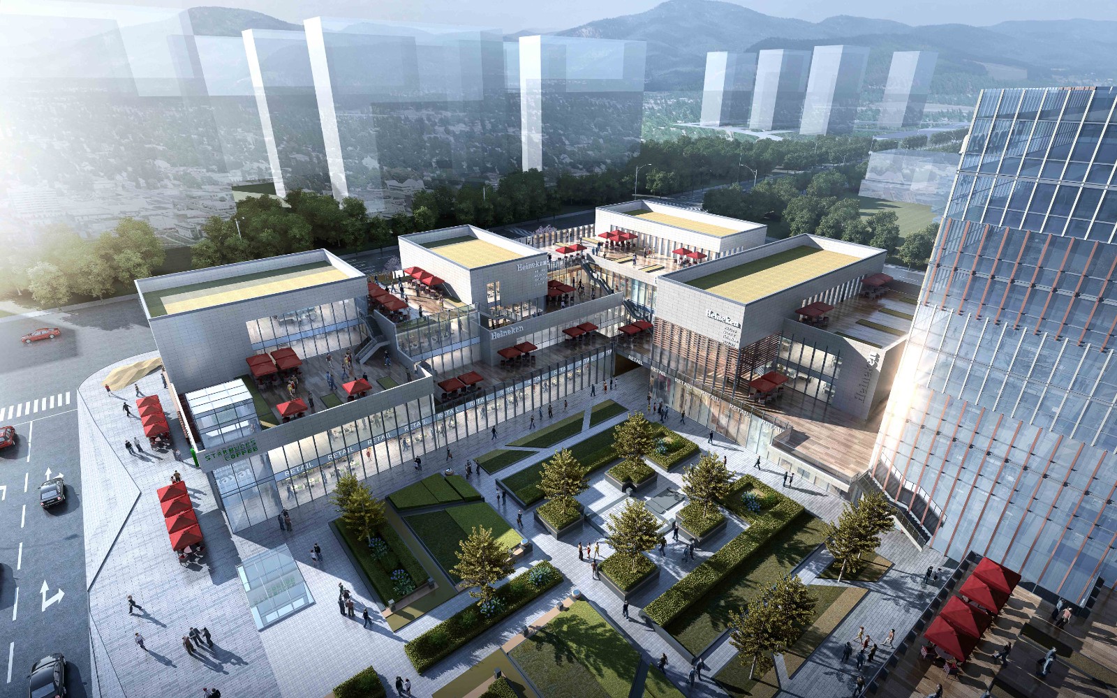 BIM建筑|创新谷里的生活容器/北京龙源科建建筑设计有限公司 BIM建筑|创新谷里的生活容器/北京龙源科建建筑设计有限公司