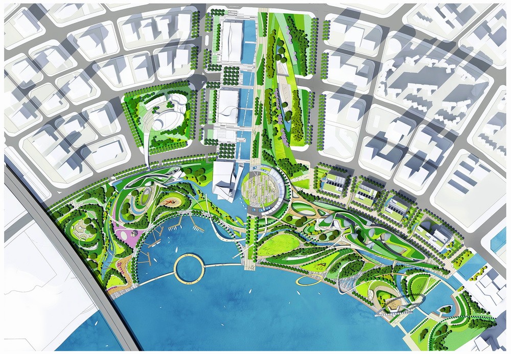 BIM建筑|点亮都市“明珠”:深圳宝安欢乐港湾东岸集群建筑设计 / Laguarda.Low Architects BIM建筑|点亮都市“明珠”:深圳宝安欢乐港湾东岸集群建筑设计 / Laguarda.Low Architects