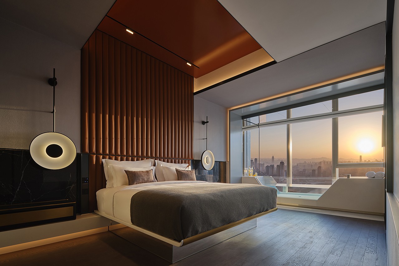 BIM建筑|ISEYA 浮云高空酒店【朝天门旗舰店】/布道空间设计 BIM建筑|ISEYA 浮云高空酒店【朝天门旗舰店】/布道空间设计