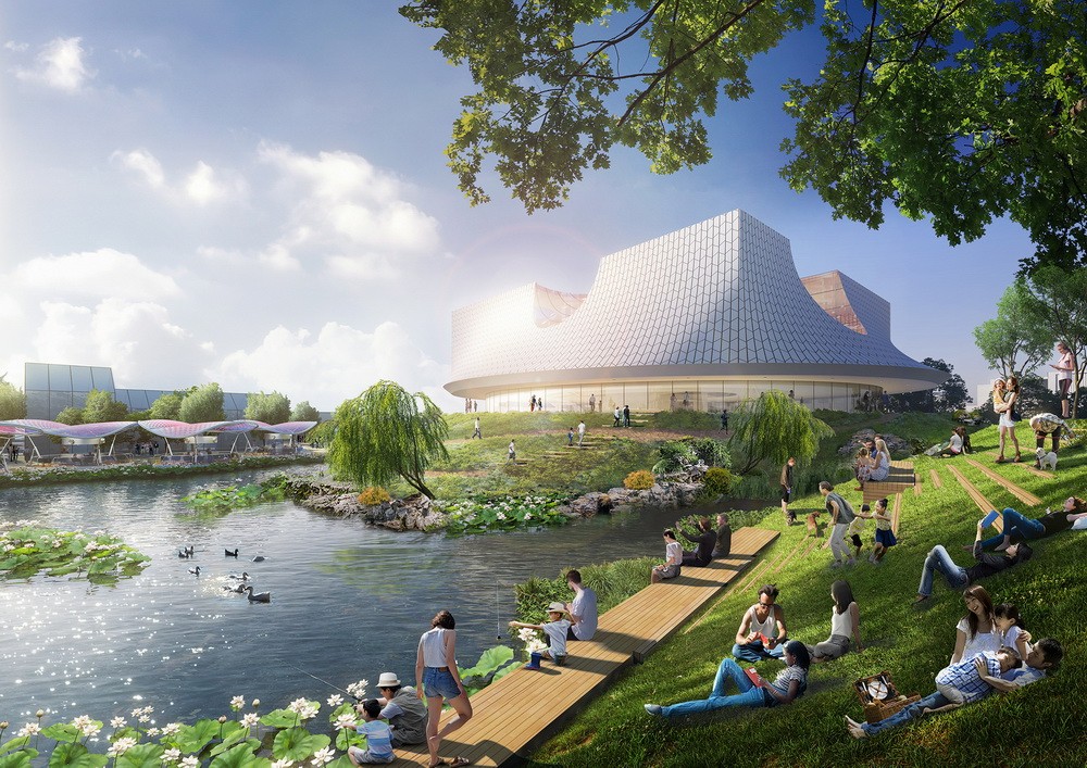 BIM建筑|苏州青苔中日工业设计村,再度打造滨水新地标/SPARK思邦 BIM建筑|苏州青苔中日工业设计村,再度打造滨水新地标/SPARK思邦