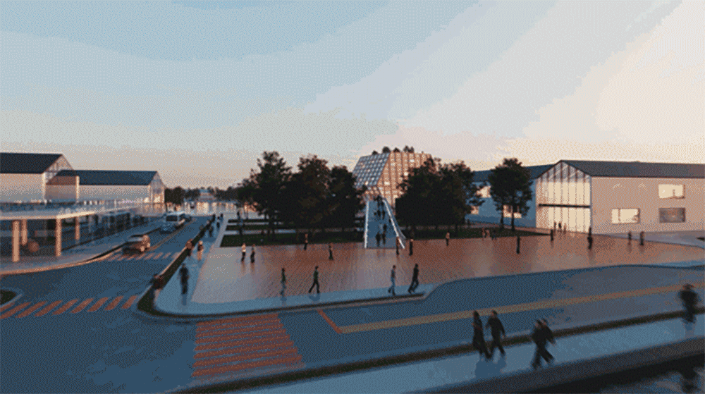 BIM建筑|苏州青苔中日工业设计村,再度打造滨水新地标/SPARK思邦 BIM建筑|苏州青苔中日工业设计村,再度打造滨水新地标/SPARK思邦