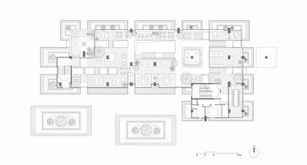 BIM建筑|日常风景下自然生长的空间:“伞之丘”生活方式集合店 / line+建筑事务所+gad BIM建筑|日常风景下自然生长的空间:“伞之丘”生活方式集合店 / line+建筑事务所+gad