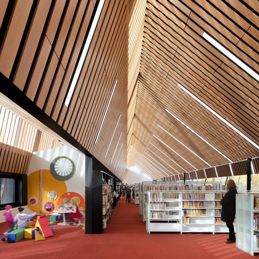 BIM建筑|卡普兰诺图书馆 / Patkau Architects + Group2 BIM建筑|卡普兰诺图书馆 / Patkau Architects + Group2