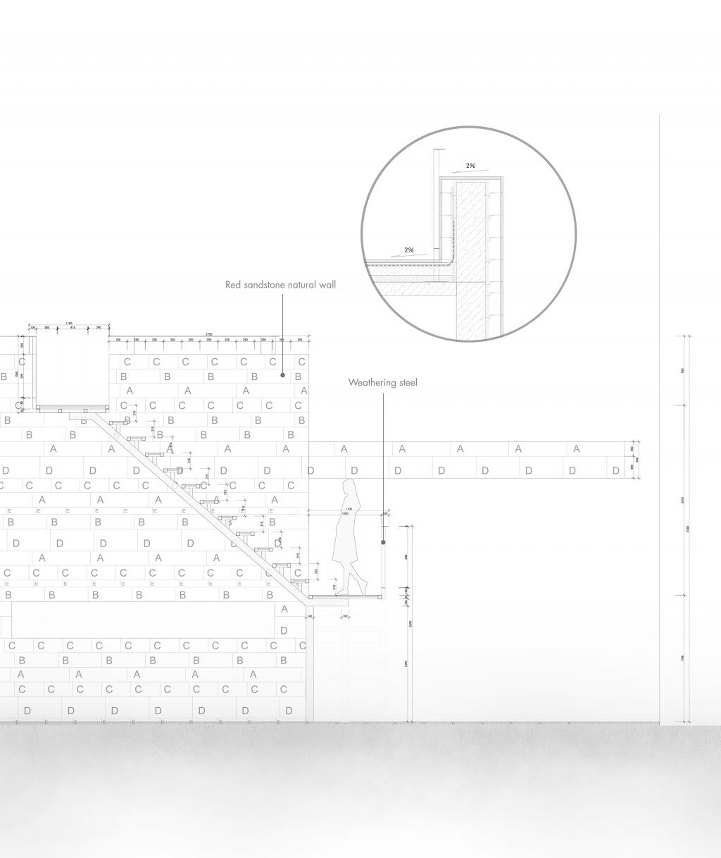 BIM建筑|高山流水 松林里的红色石屋 / 素建筑设计事务所 BIM建筑|高山流水 松林里的红色石屋 / 素建筑设计事务所