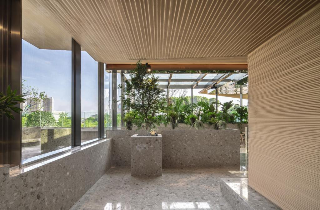 BIM建筑|日常风景下自然生长的空间:“伞之丘”生活方式集合店 / line+建筑事务所+gad BIM建筑|日常风景下自然生长的空间:“伞之丘”生活方式集合店 / line+建筑事务所+gad