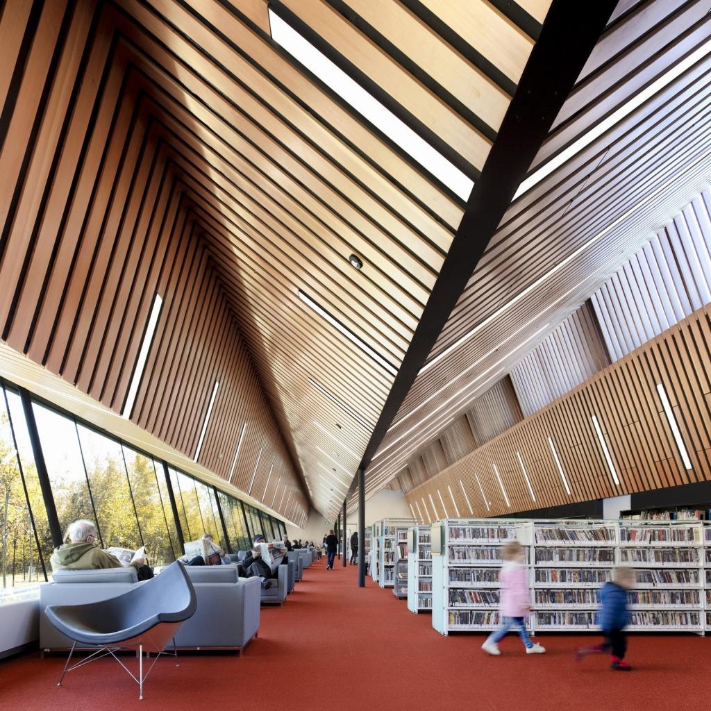 BIM建筑|卡普兰诺图书馆 / Patkau Architects + Group2 BIM建筑|卡普兰诺图书馆 / Patkau Architects + Group2