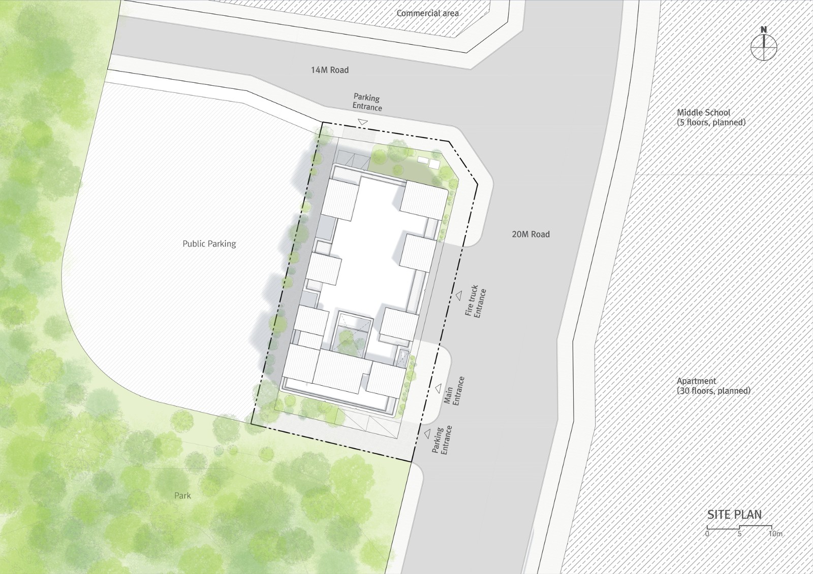 BIM建筑|江一洞119消防站 / OA-Lab BIM建筑|江一洞119消防站 / OA-Lab