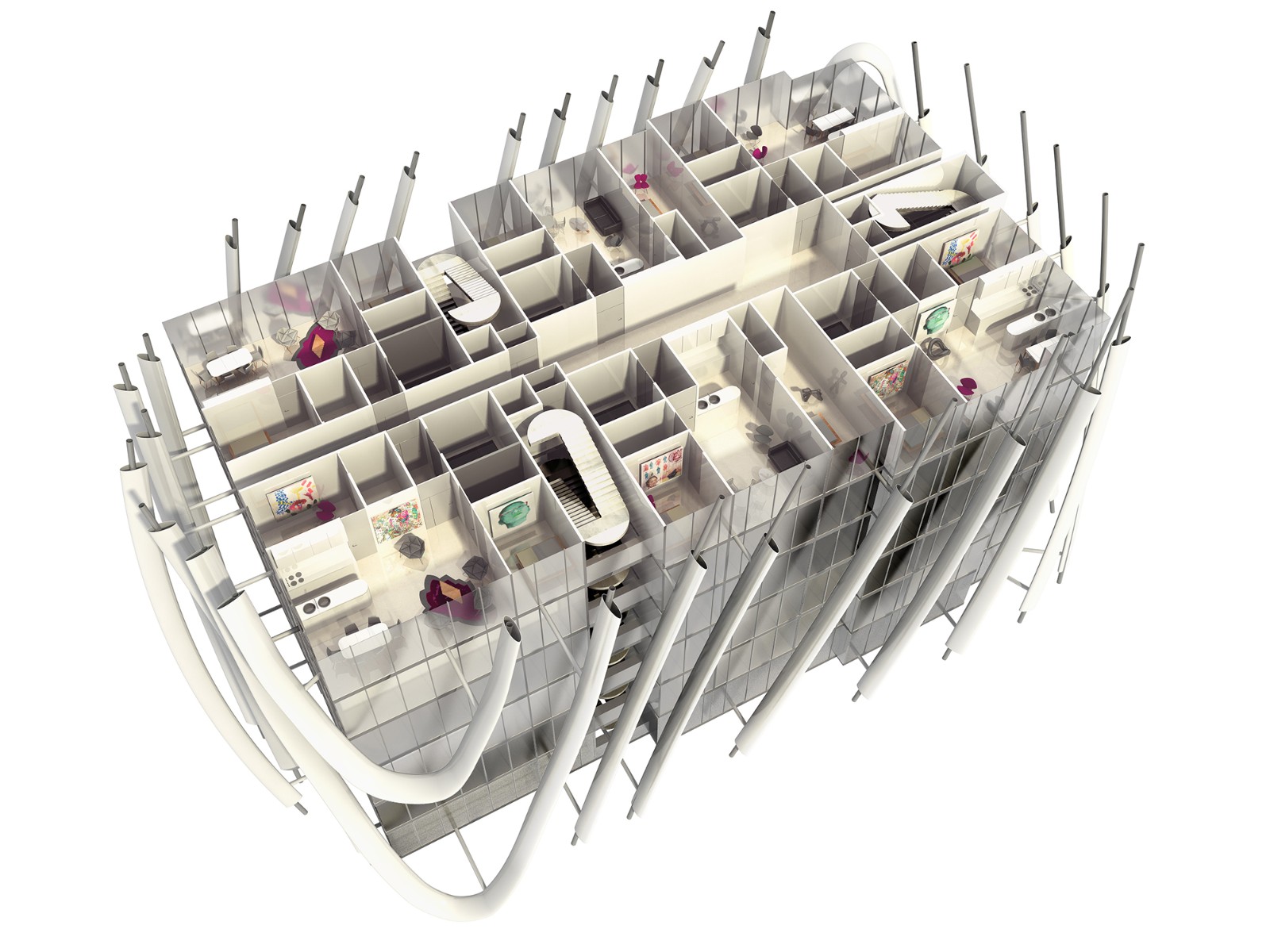 BIM建筑|Arté MK超高层住宅酒店综合体 / SPARK BIM建筑|Arté MK超高层住宅酒店综合体 / SPARK