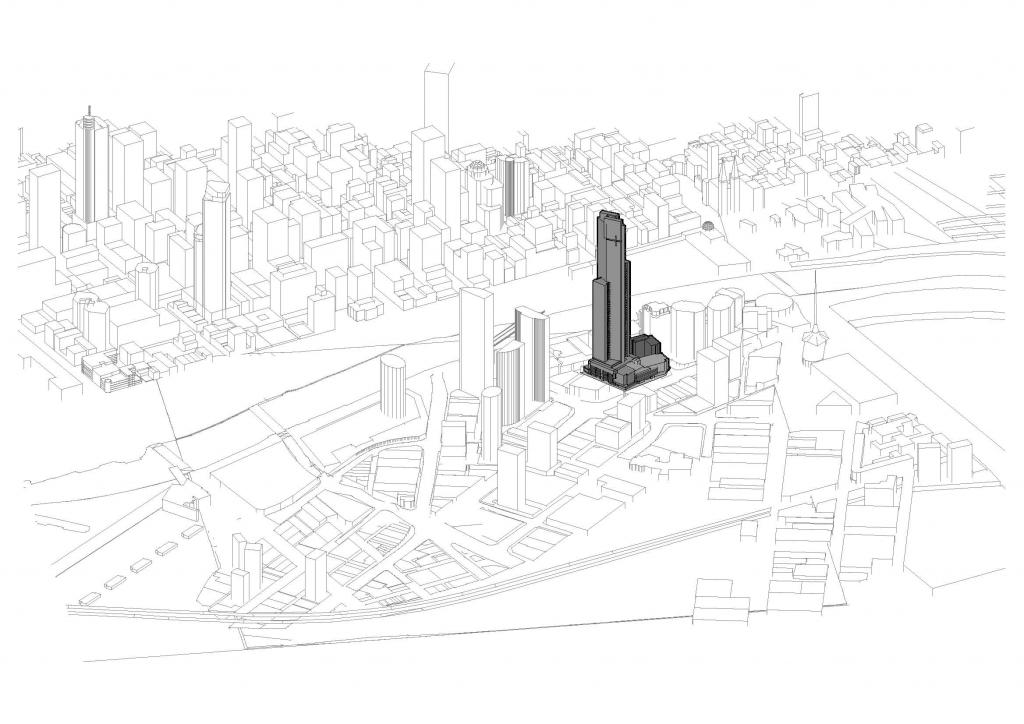 BIM建筑|Eureka Tower 尤里卡大厦,墨尔本 / Fender Katsalidis BIM建筑|Eureka Tower 尤里卡大厦,墨尔本 / Fender Katsalidis