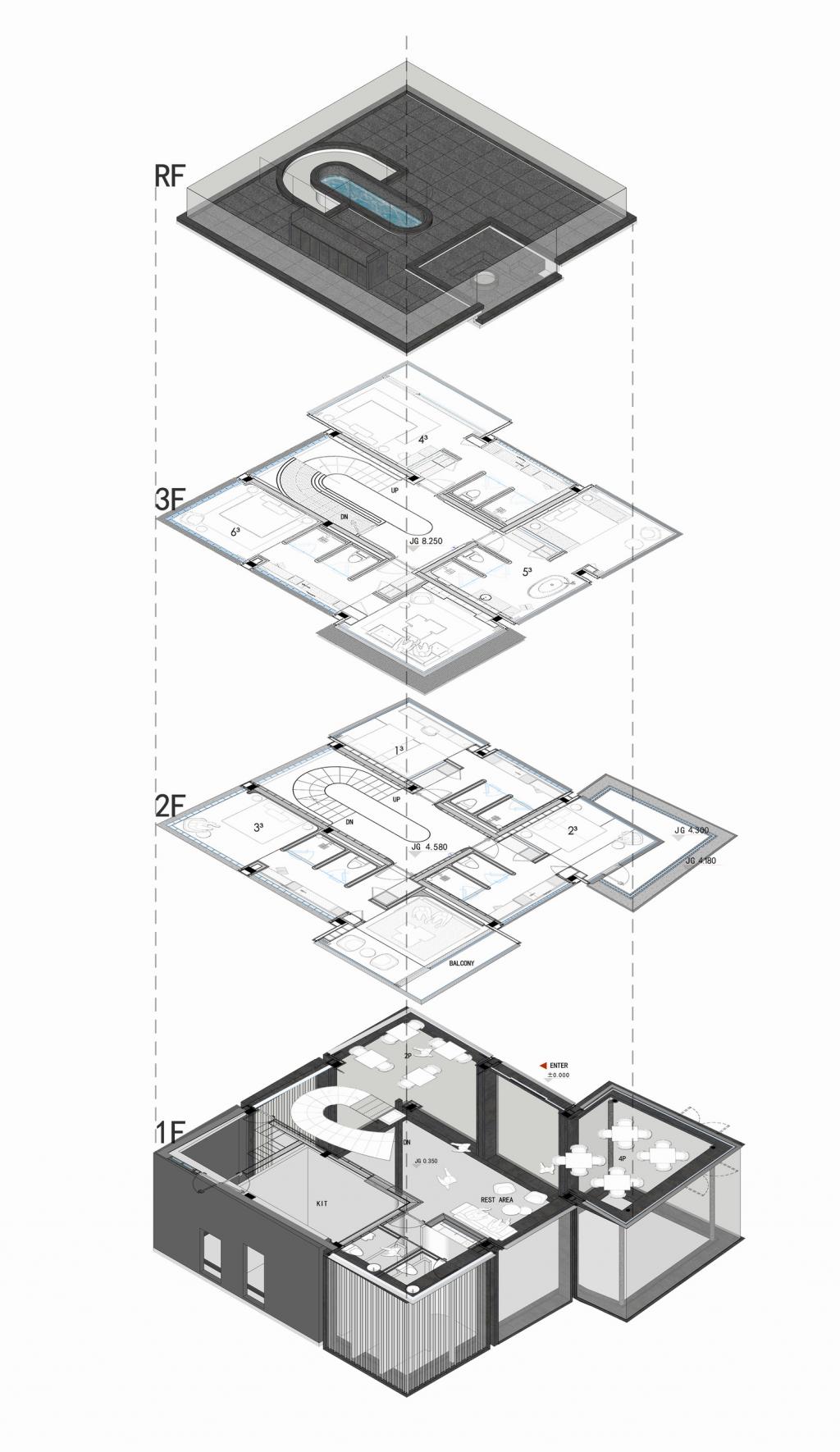 BIM建筑|丛林魔方12³-浅境 / 素建筑设计事务所 SUA BIM建筑|丛林魔方12³-浅境 / 素建筑设计事务所 SUA