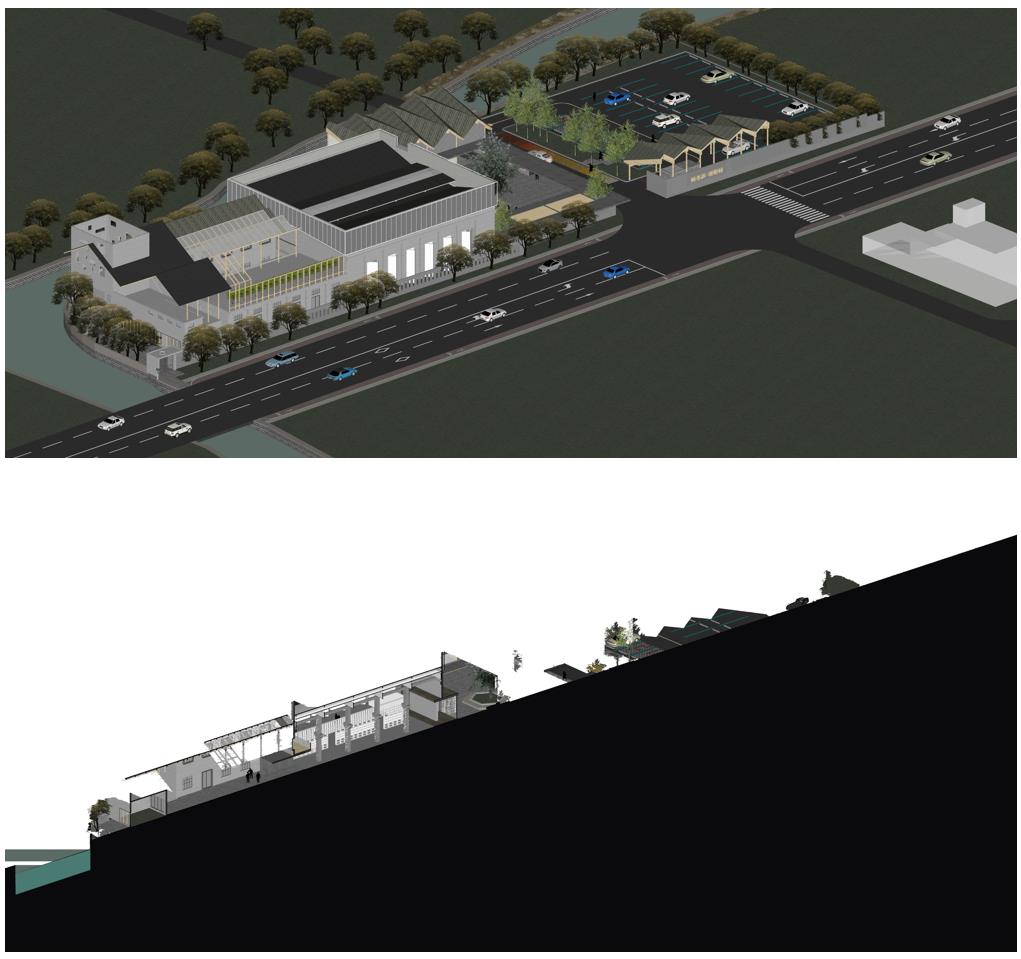 BIM建筑|桐乡东浜头村双创客厅改造 | 上海严旸建筑设计工作室 BIM建筑|桐乡东浜头村双创客厅改造 | 上海严旸建筑设计工作室