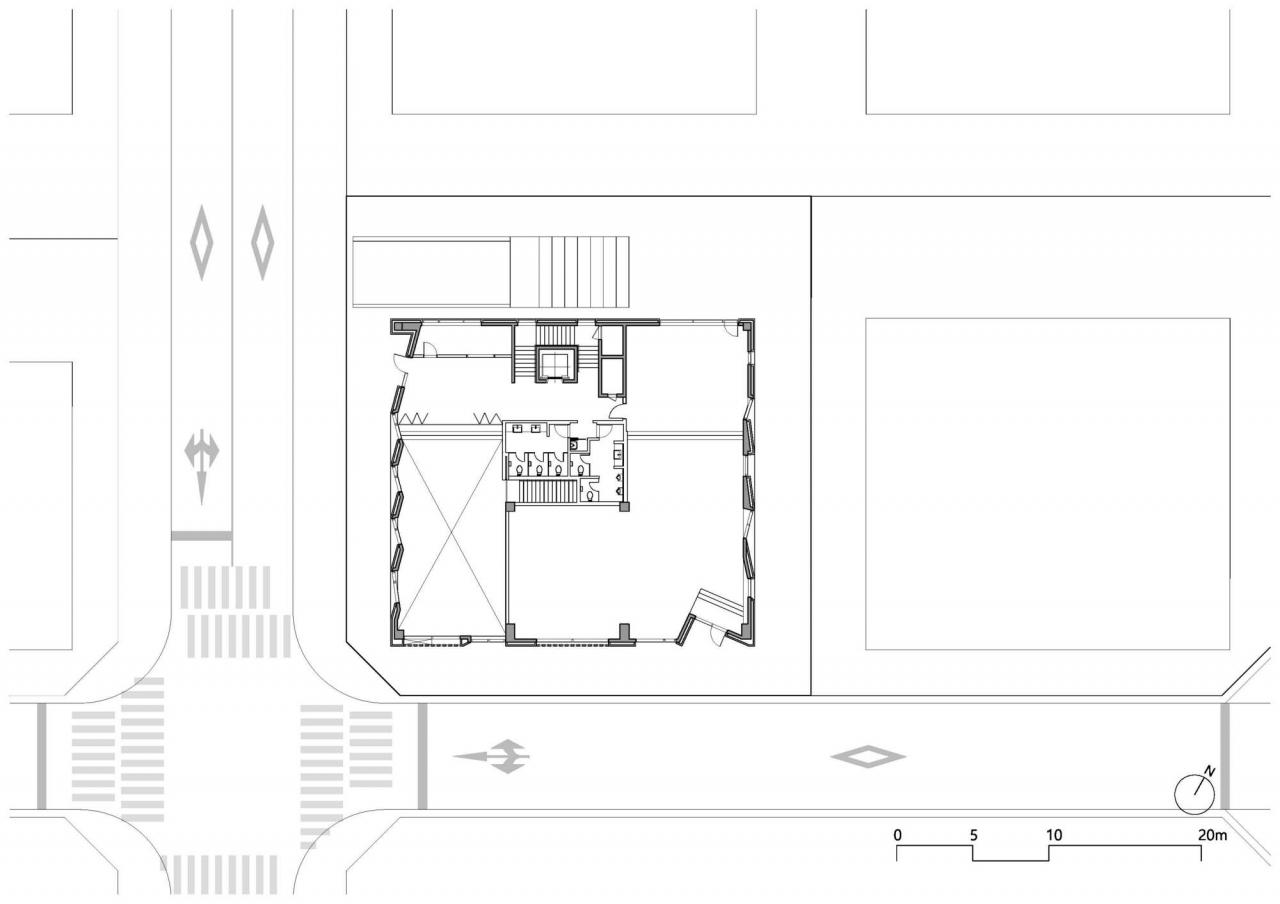 BIM建筑|“你你你你要跳舞吗?”舞步凌乱的办公楼 / poly.m.ur BIM建筑|“你你你你要跳舞吗?”舞步凌乱的办公楼 / poly.m.ur