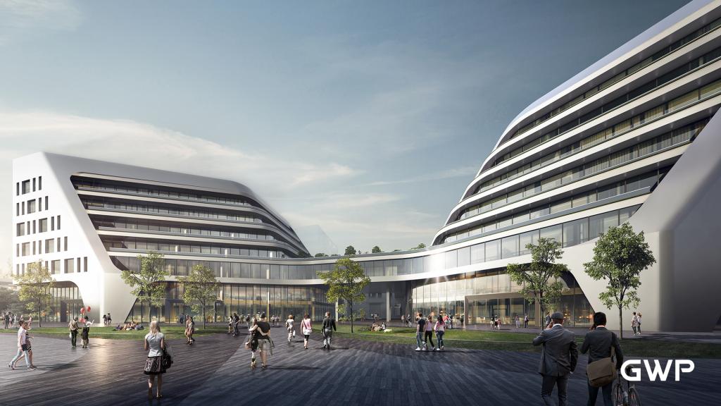 BIM建筑| 广州樊文花总部产业园项目 / GWP BIM建筑| 广州樊文花总部产业园项目 / GWP