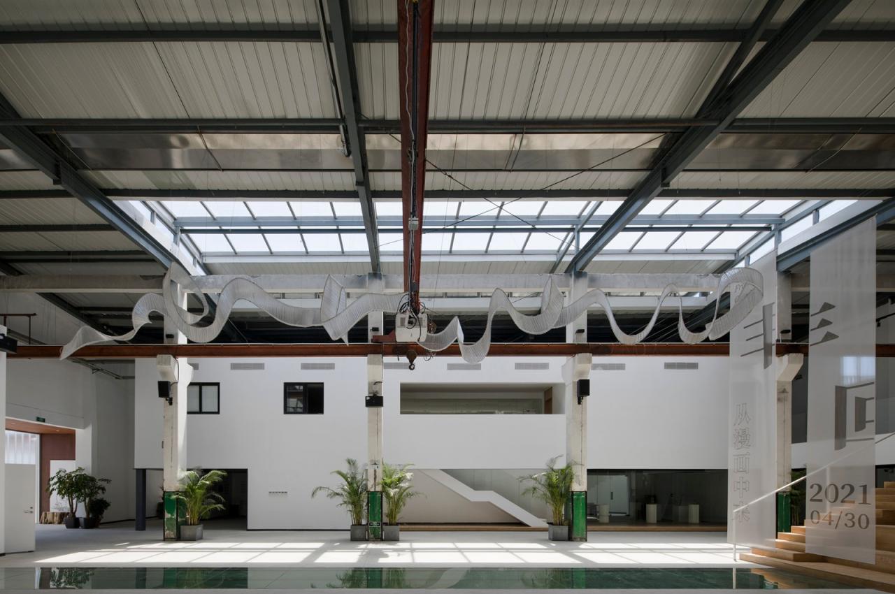 BIM建筑|桐乡东浜头村双创客厅改造 | 上海严旸建筑设计工作室 BIM建筑|桐乡东浜头村双创客厅改造 | 上海严旸建筑设计工作室