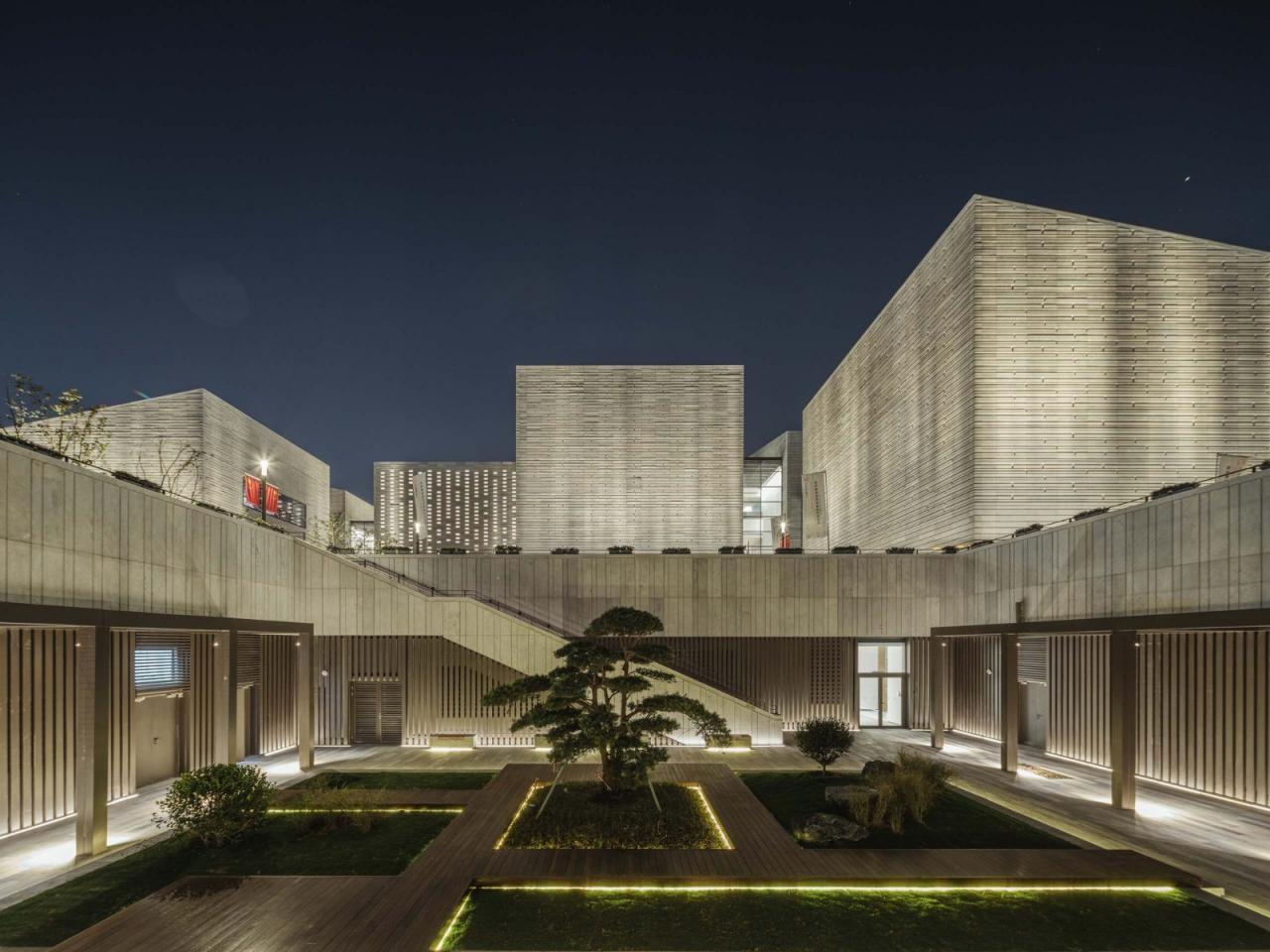 BIM建筑|苏州博物馆西馆 / gmp建筑事务所 BIM建筑|苏州博物馆西馆 / gmp建筑事务所