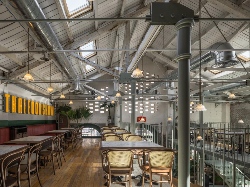 BIM建筑|工业建筑如何改造为泰式茶餐厅? / 三厘社triostudio BIM建筑|工业建筑如何改造为泰式茶餐厅? / 三厘社triostudio