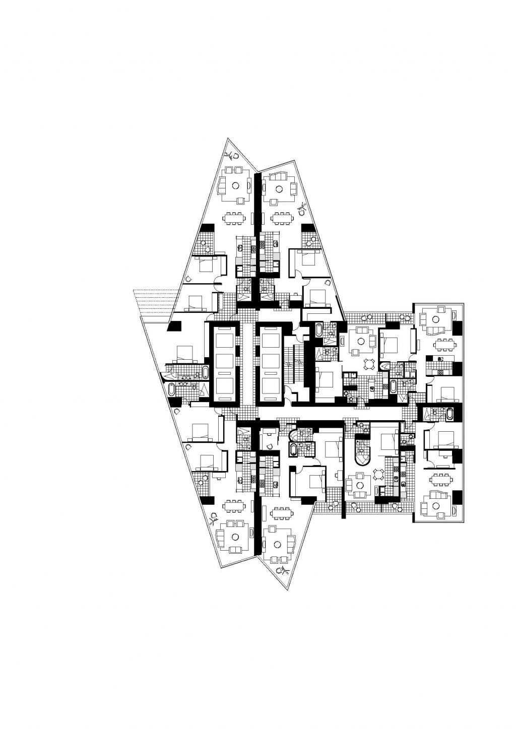 BIM建筑|Eureka Tower 尤里卡大厦,墨尔本 / Fender Katsalidis BIM建筑|Eureka Tower 尤里卡大厦,墨尔本 / Fender Katsalidis