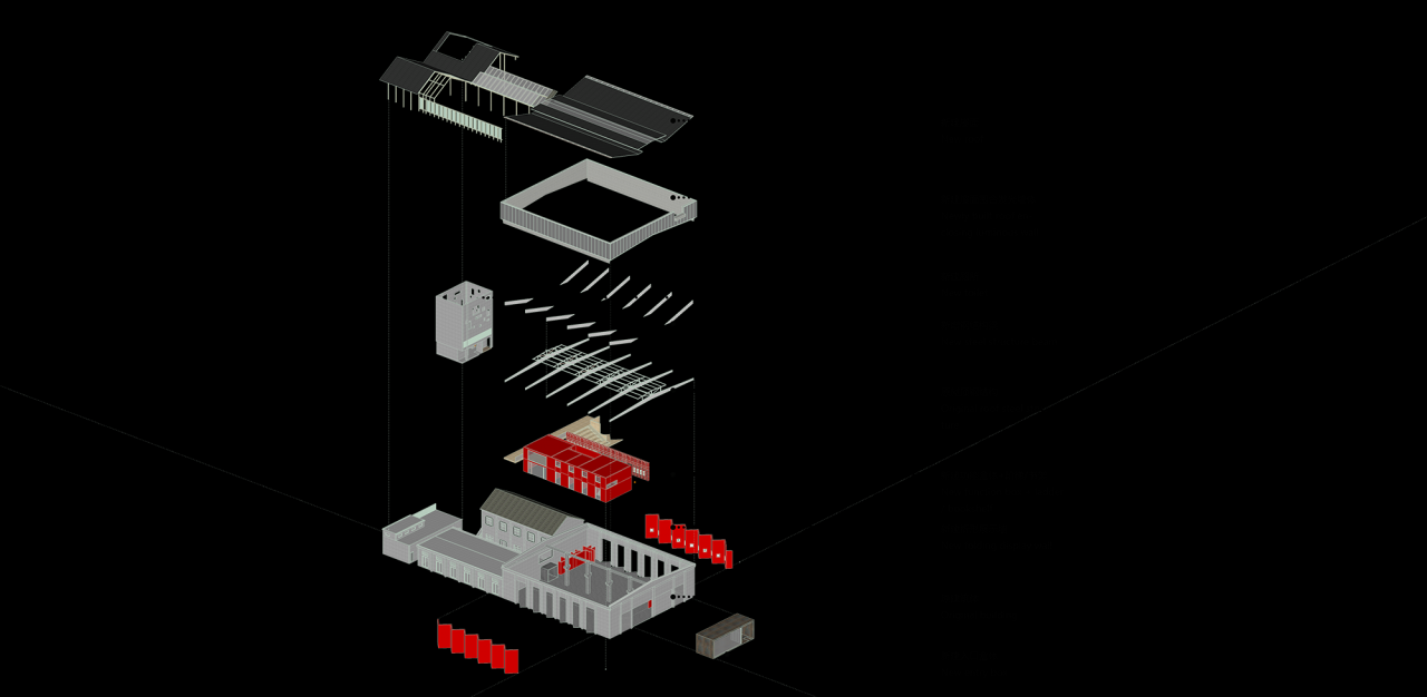 BIM建筑|桐乡东浜头村双创客厅改造 | 上海严旸建筑设计工作室 BIM建筑|桐乡东浜头村双创客厅改造 | 上海严旸建筑设计工作室