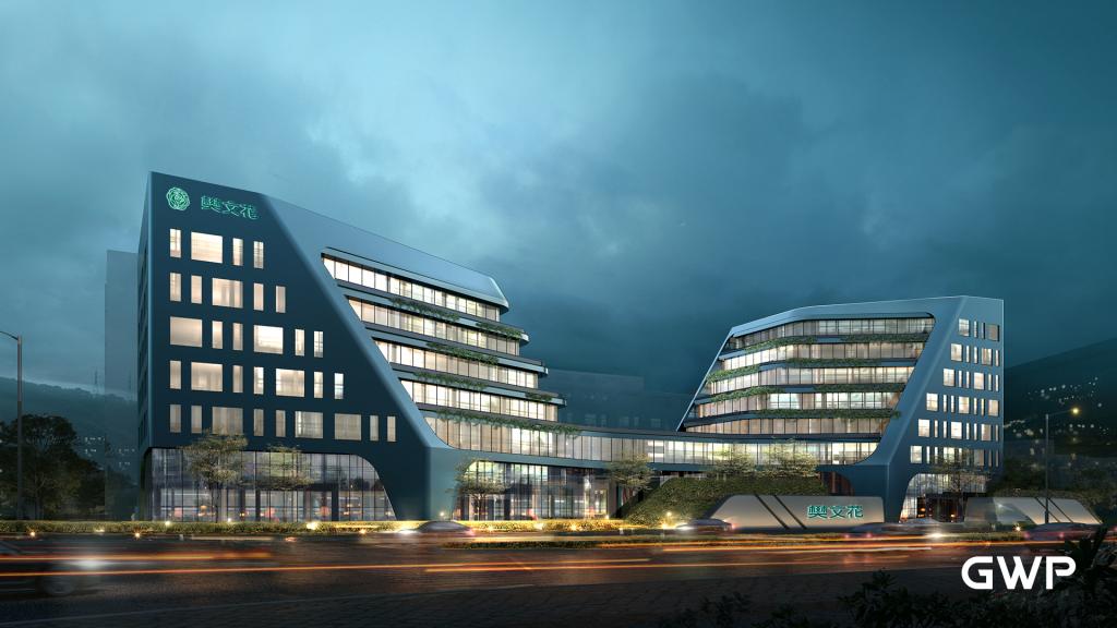 BIM建筑| 广州樊文花总部产业园项目 / GWP BIM建筑| 广州樊文花总部产业园项目 / GWP