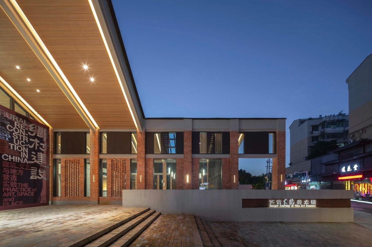 BIM建筑|景德镇江西画院美术馆 / 筑境设计 BIM建筑|景德镇江西画院美术馆 / 筑境设计