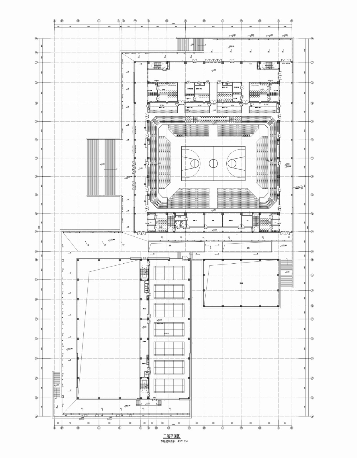 BIM建筑|济南山东第一医科大学文体中心 / 天津大学设计总院·顾志宏工作室 BIM建筑|济南山东第一医科大学文体中心 / 天津大学设计总院·顾志宏工作室