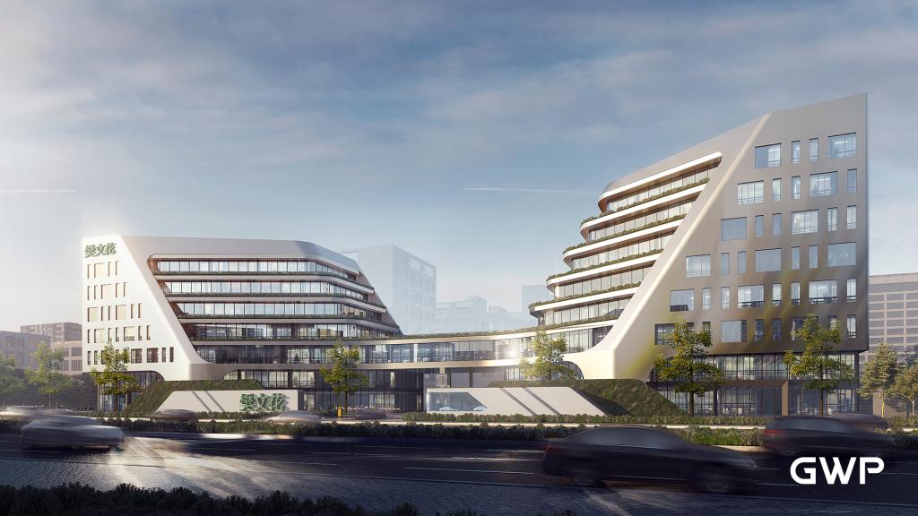 BIM建筑| 广州樊文花总部产业园项目 / GWP BIM建筑| 广州樊文花总部产业园项目 / GWP