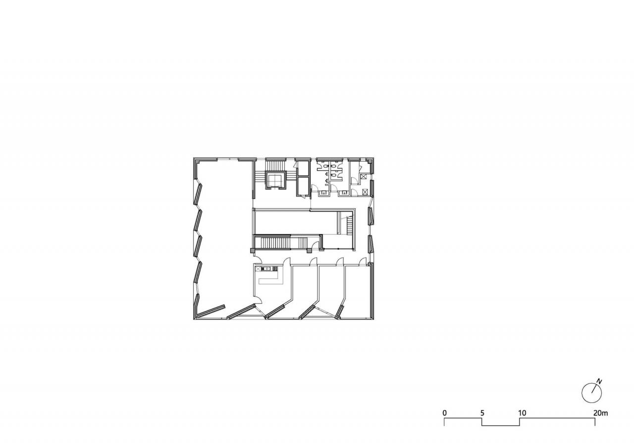 BIM建筑|“你你你你要跳舞吗?”舞步凌乱的办公楼 / poly.m.ur BIM建筑|“你你你你要跳舞吗?”舞步凌乱的办公楼 / poly.m.ur