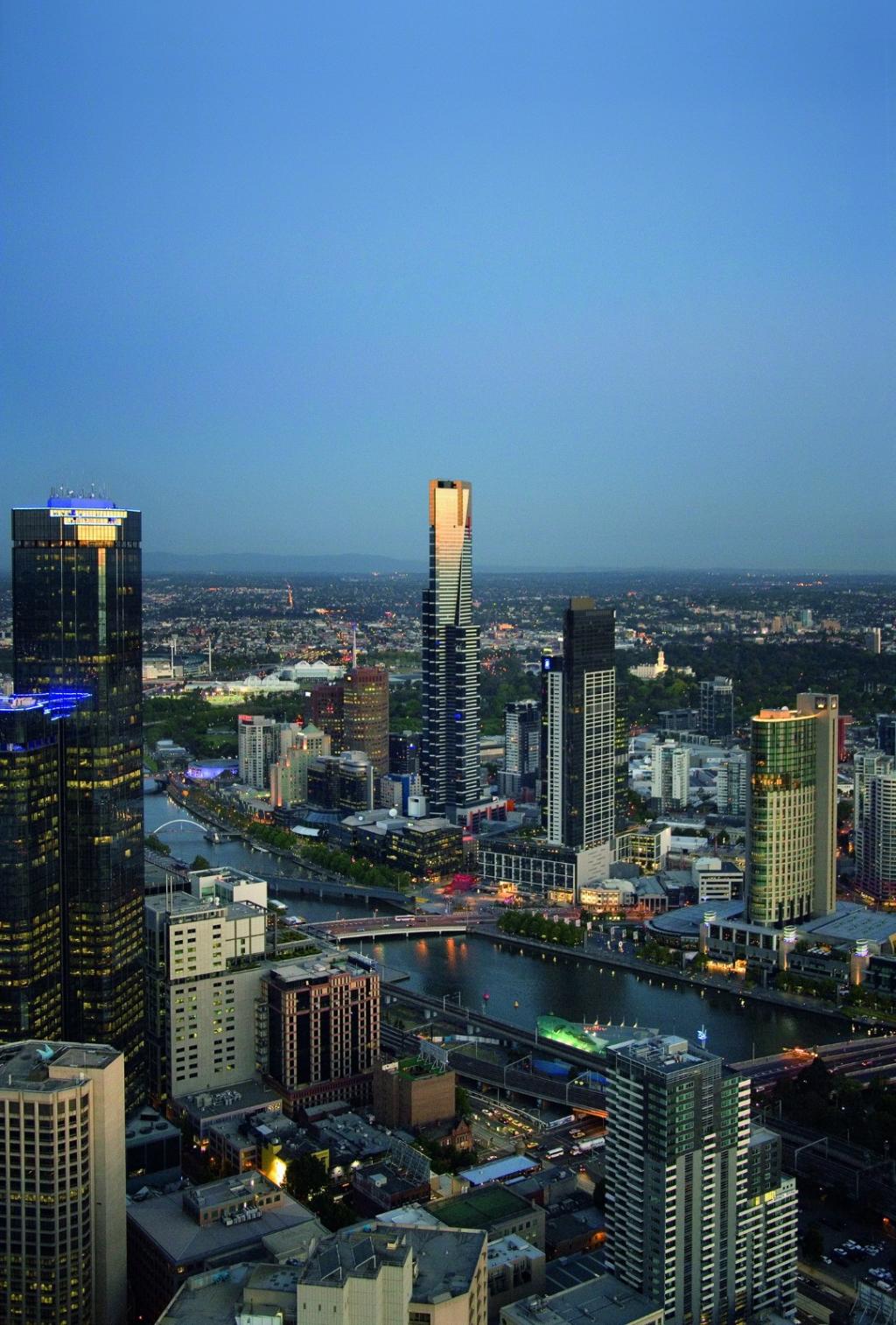 BIM建筑|Eureka Tower 尤里卡大厦,墨尔本 / Fender Katsalidis BIM建筑|Eureka Tower 尤里卡大厦,墨尔本 / Fender Katsalidis