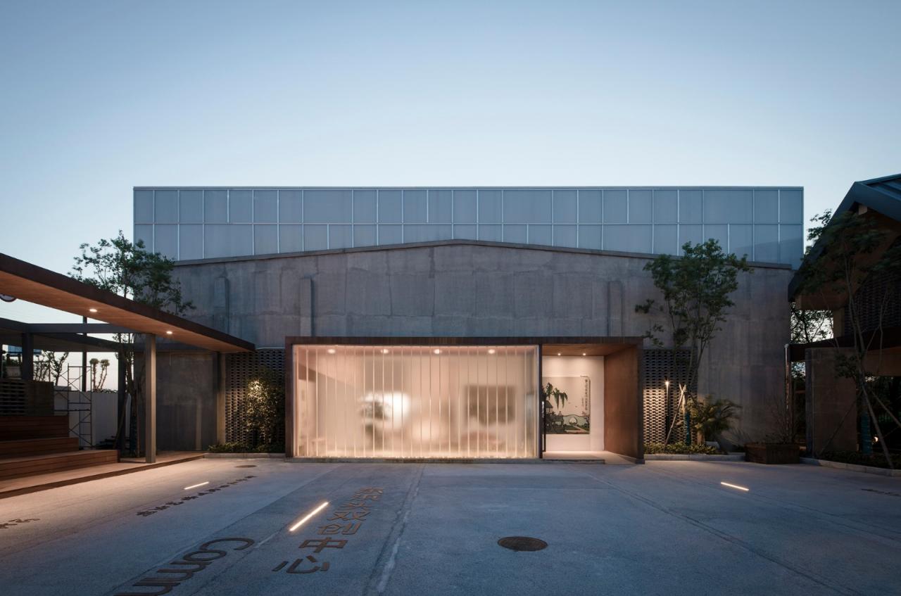 BIM建筑|桐乡东浜头村双创客厅改造 | 上海严旸建筑设计工作室 BIM建筑|桐乡东浜头村双创客厅改造 | 上海严旸建筑设计工作室