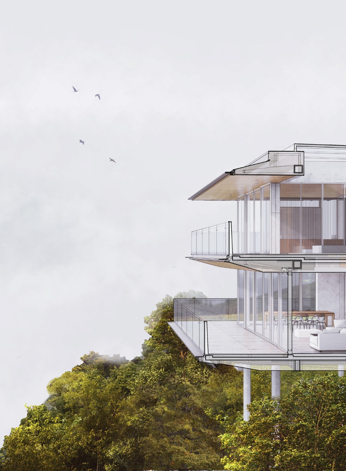 BIM建筑|自土地中生长——莫干山郡安里 / gad BIM建筑|自土地中生长——莫干山郡安里 / gad