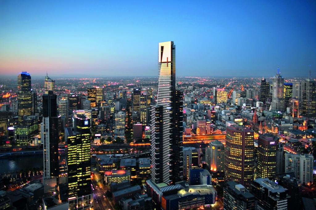 BIM建筑|Eureka Tower 尤里卡大厦,墨尔本 / Fender Katsalidis BIM建筑|Eureka Tower 尤里卡大厦,墨尔本 / Fender Katsalidis