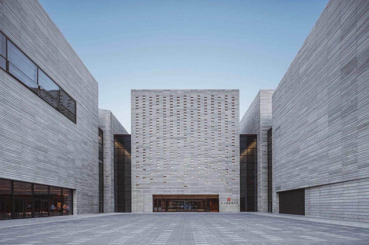 BIM建筑|苏州博物馆西馆 / gmp建筑事务所 BIM建筑|苏州博物馆西馆 / gmp建筑事务所