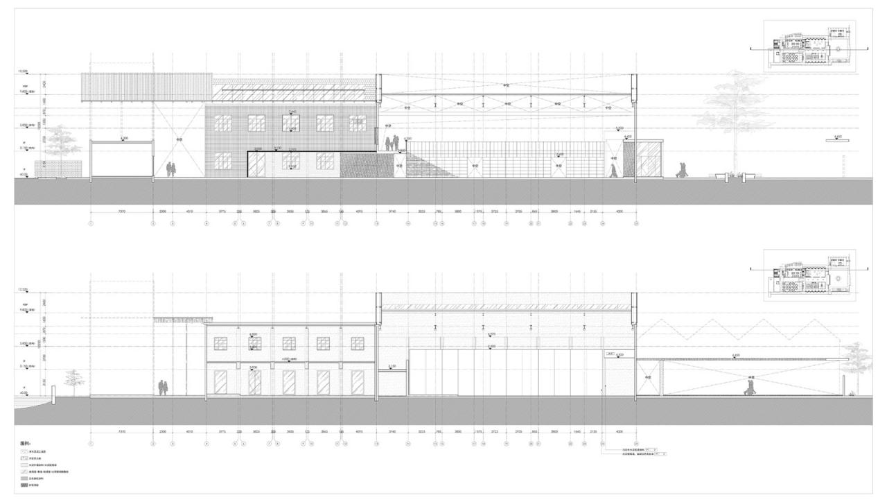 BIM建筑|桐乡东浜头村双创客厅改造 | 上海严旸建筑设计工作室 BIM建筑|桐乡东浜头村双创客厅改造 | 上海严旸建筑设计工作室