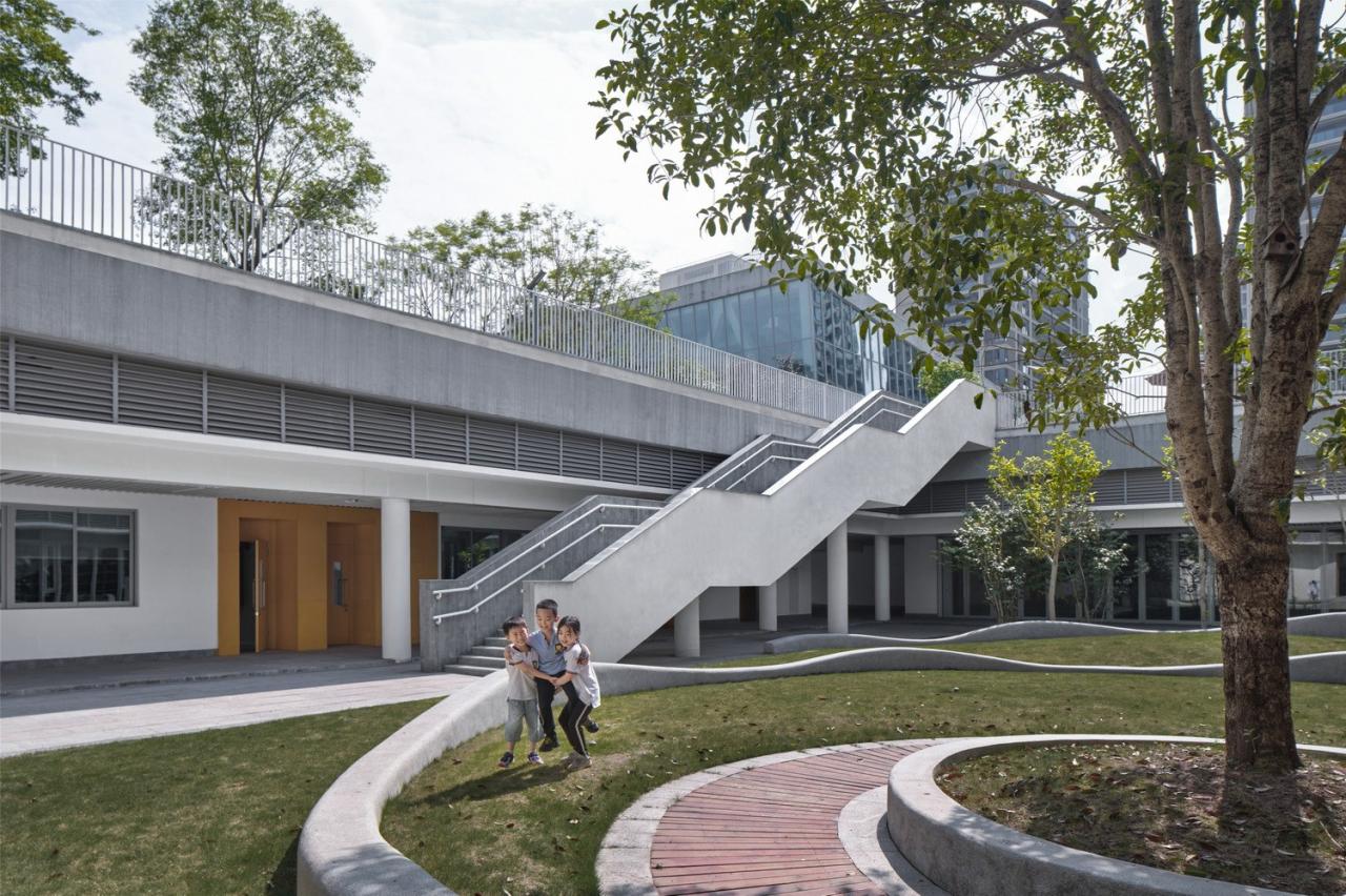 BIM建筑|重庆两江人民小学:在大自然里勇敢冒险 / gad BIM建筑|重庆两江人民小学:在大自然里勇敢冒险 / gad