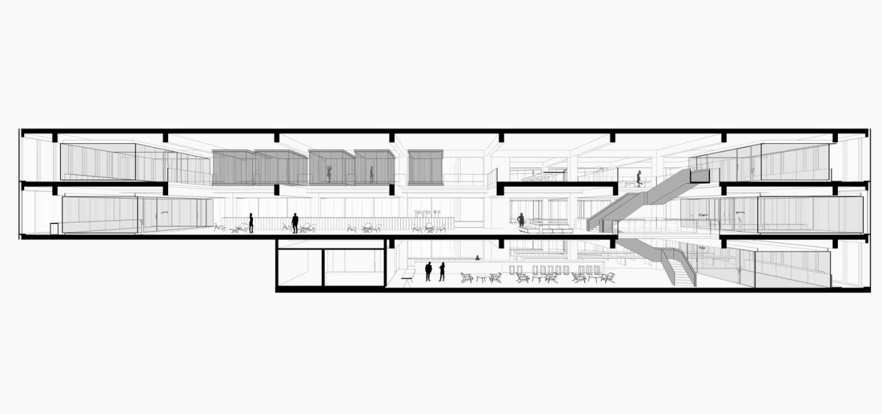 BIM建筑|将悬浮会议室引入移卡办公空间 / JSPA Design BIM建筑|将悬浮会议室引入移卡办公空间 / JSPA Design