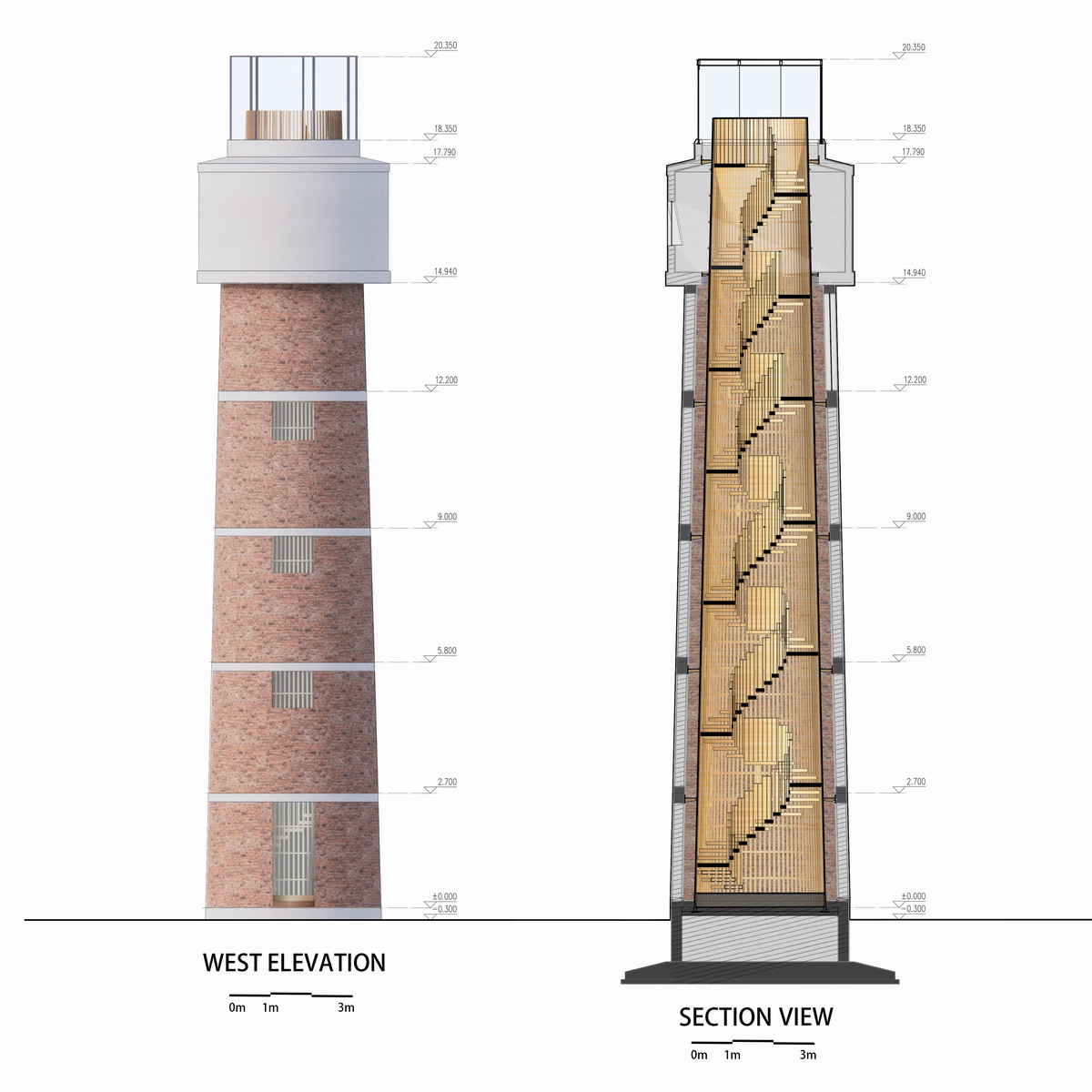 BIM建筑|水塔里的凡人纪念馆 / Wutopia Lab BIM建筑|水塔里的凡人纪念馆 / Wutopia Lab