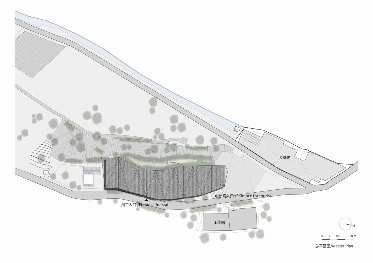 BIM建筑|在半山崖的废弃鸡棚,用峰峦“盖”一座共享工厂 / 时地建筑 BIM建筑|在半山崖的废弃鸡棚,用峰峦“盖”一座共享工厂 / 时地建筑