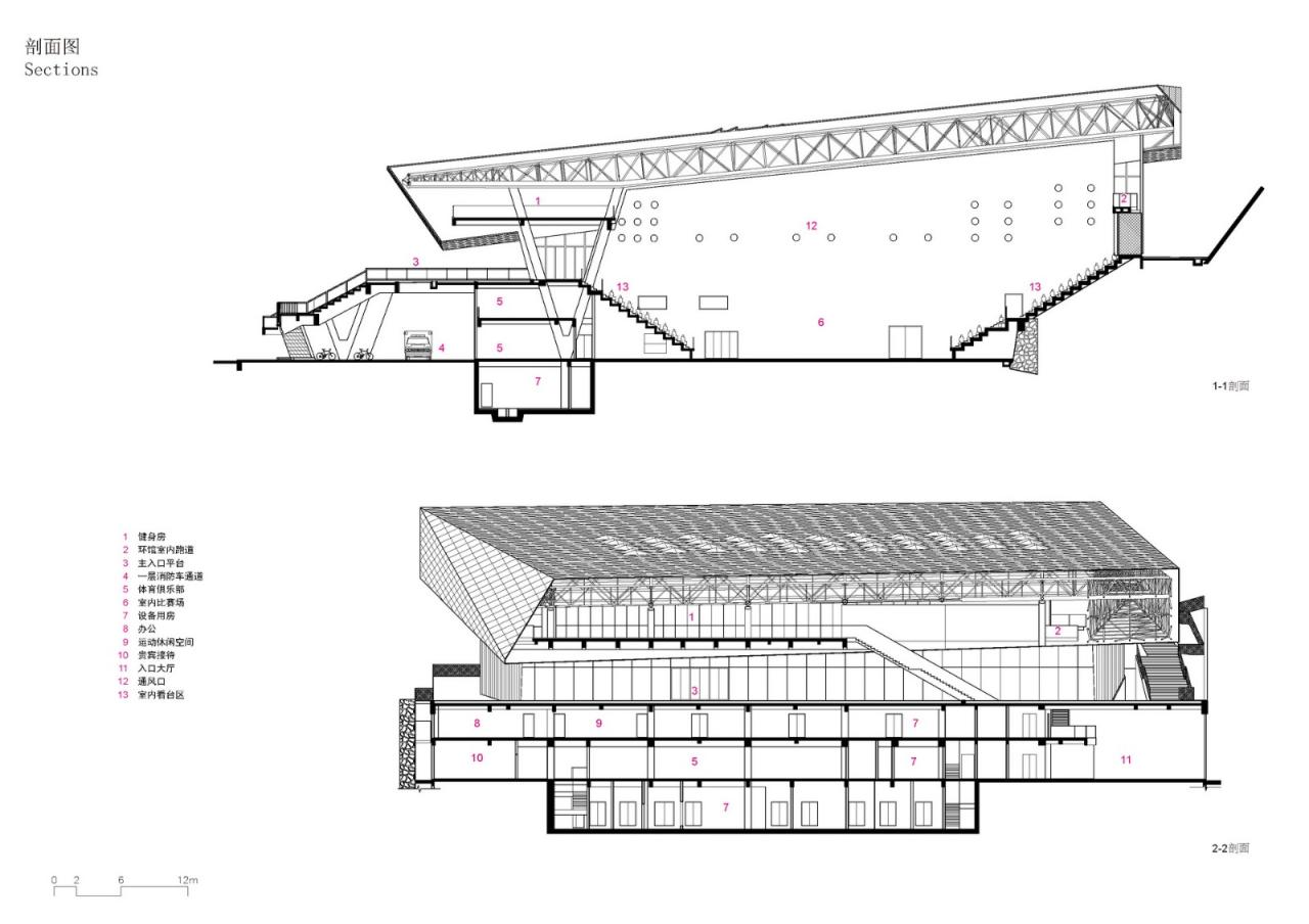 BIM建筑|南方科技大学体育馆 / URBANUS都市实践 BIM建筑|南方科技大学体育馆 / URBANUS都市实践