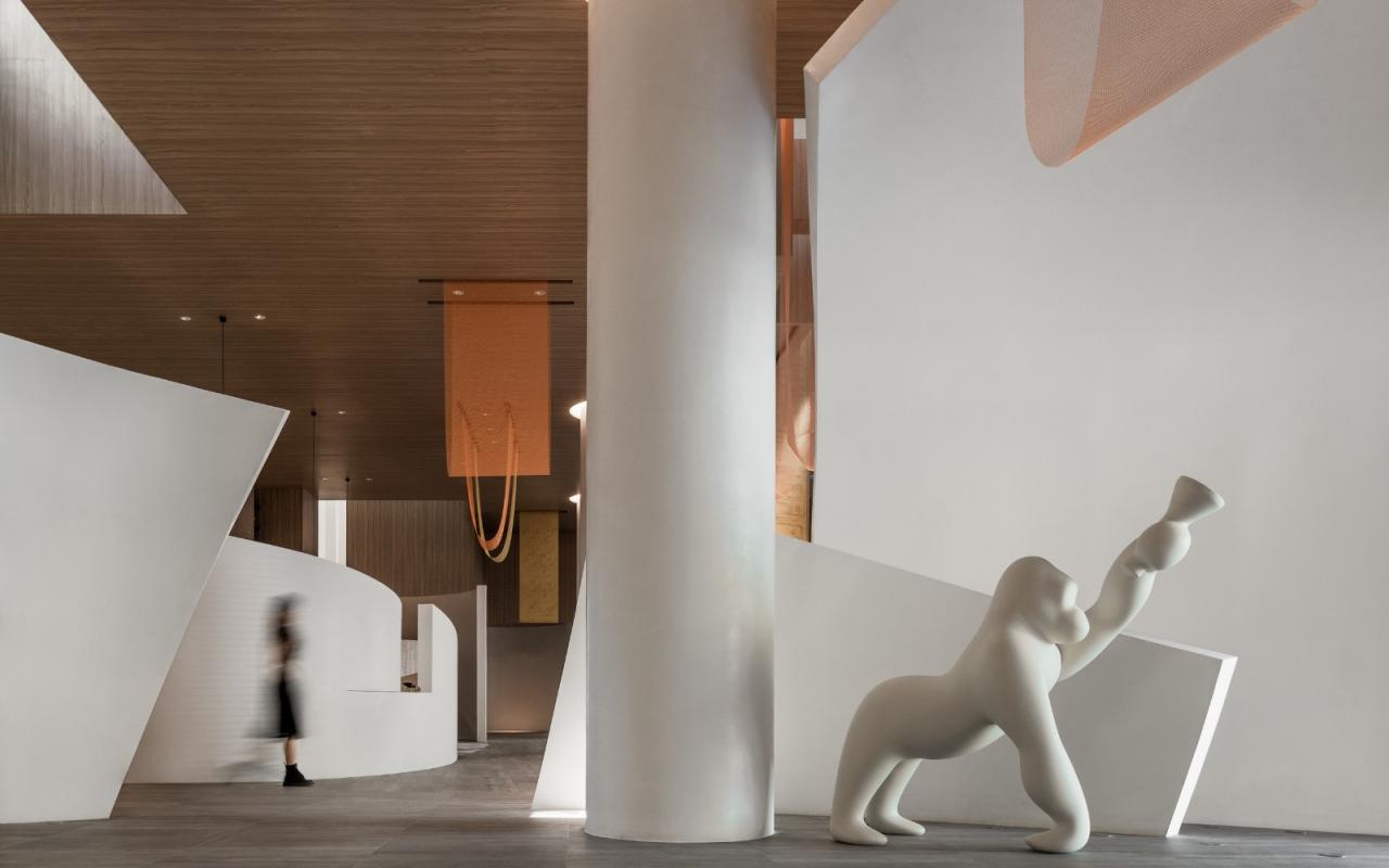 BIM建筑|鸿安丽苑售楼中心 / 正方良行设计 BIM建筑|鸿安丽苑售楼中心 / 正方良行设计