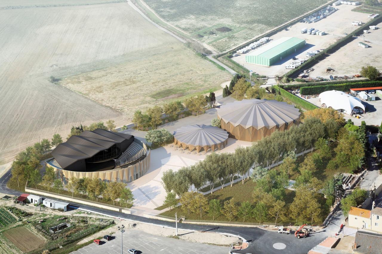 BIM建筑|马戏团式建筑,Domaine de Bayssan 剧院 / K architectures BIM建筑|马戏团式建筑,Domaine de Bayssan 剧院 / K architectures