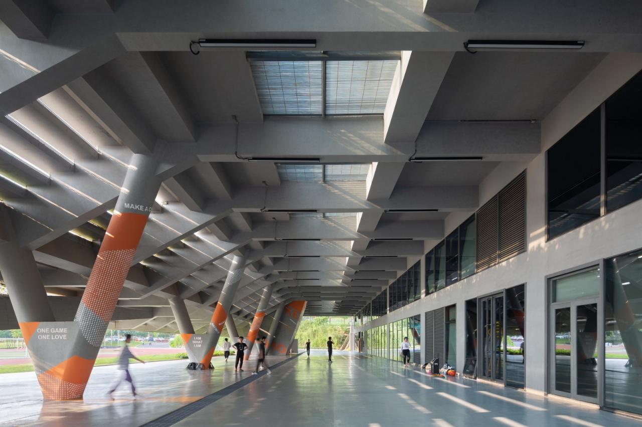 BIM建筑|南方科技大学体育馆 / URBANUS都市实践 BIM建筑|南方科技大学体育馆 / URBANUS都市实践