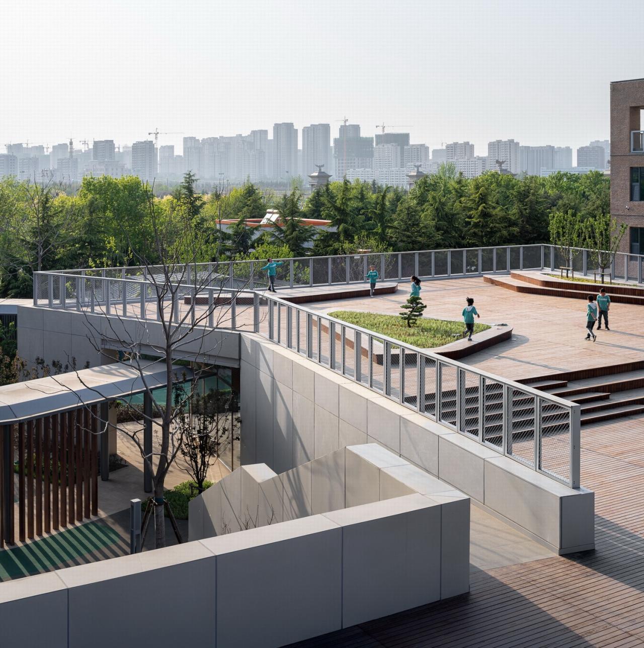 BIM建筑|潍坊歌尔学校:以内容推导空间构成 / gad BIM建筑|潍坊歌尔学校:以内容推导空间构成 / gad