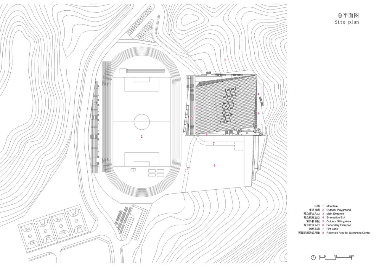 BIM建筑|南方科技大学体育馆 / URBANUS都市实践 BIM建筑|南方科技大学体育馆 / URBANUS都市实践