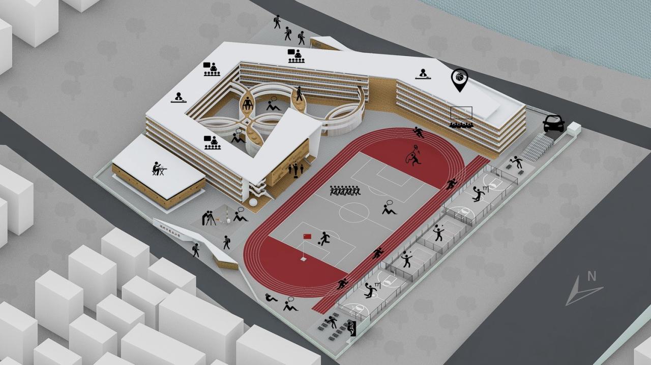 BIM建筑|维度的转移:凤西小学 / 米丈建筑 BIM建筑|维度的转移:凤西小学 / 米丈建筑
