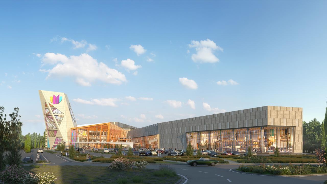 BIM建筑|普里什蒂纳购物中心/ Laguarda.Low Architects (LLA) BIM建筑|普里什蒂纳购物中心/ Laguarda.Low Architects (LLA)