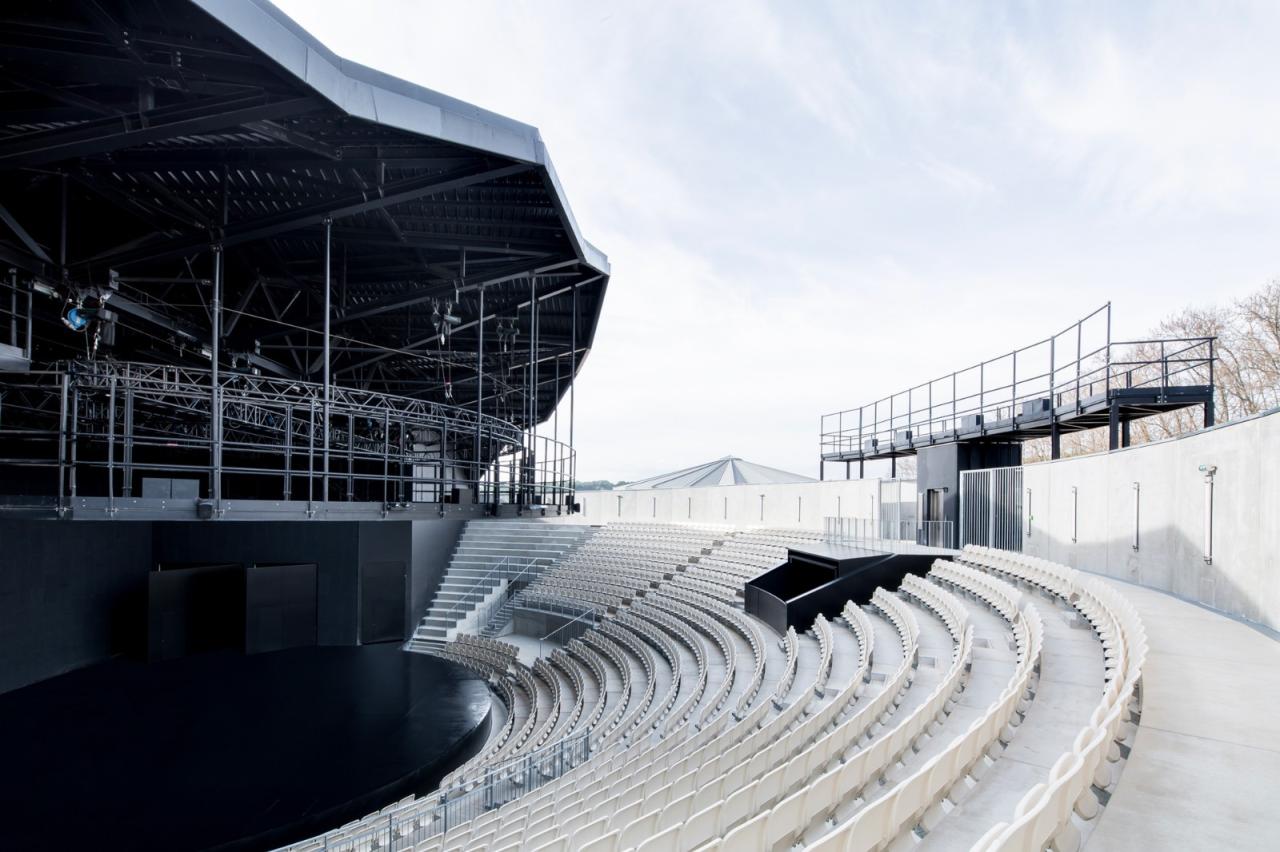 BIM建筑|马戏团式建筑,Domaine de Bayssan 剧院 / K architectures BIM建筑|马戏团式建筑,Domaine de Bayssan 剧院 / K architectures