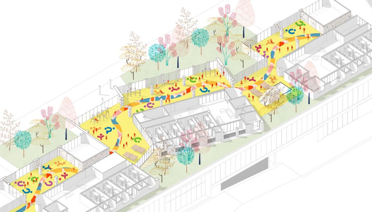 BIM建筑|重庆两江人民小学:在大自然里勇敢冒险 / gad BIM建筑|重庆两江人民小学:在大自然里勇敢冒险 / gad