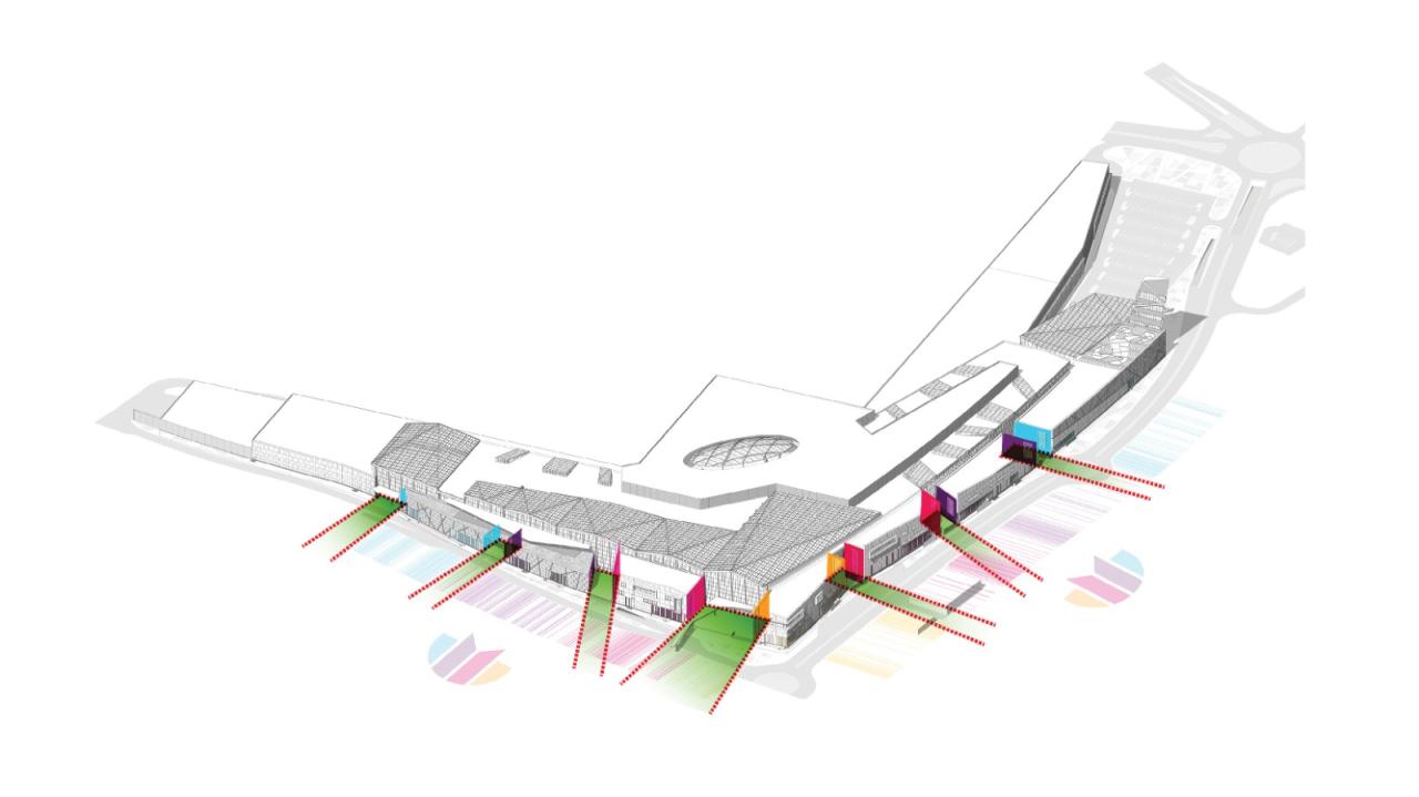 BIM建筑|普里什蒂纳购物中心/ Laguarda.Low Architects (LLA) BIM建筑|普里什蒂纳购物中心/ Laguarda.Low Architects (LLA)