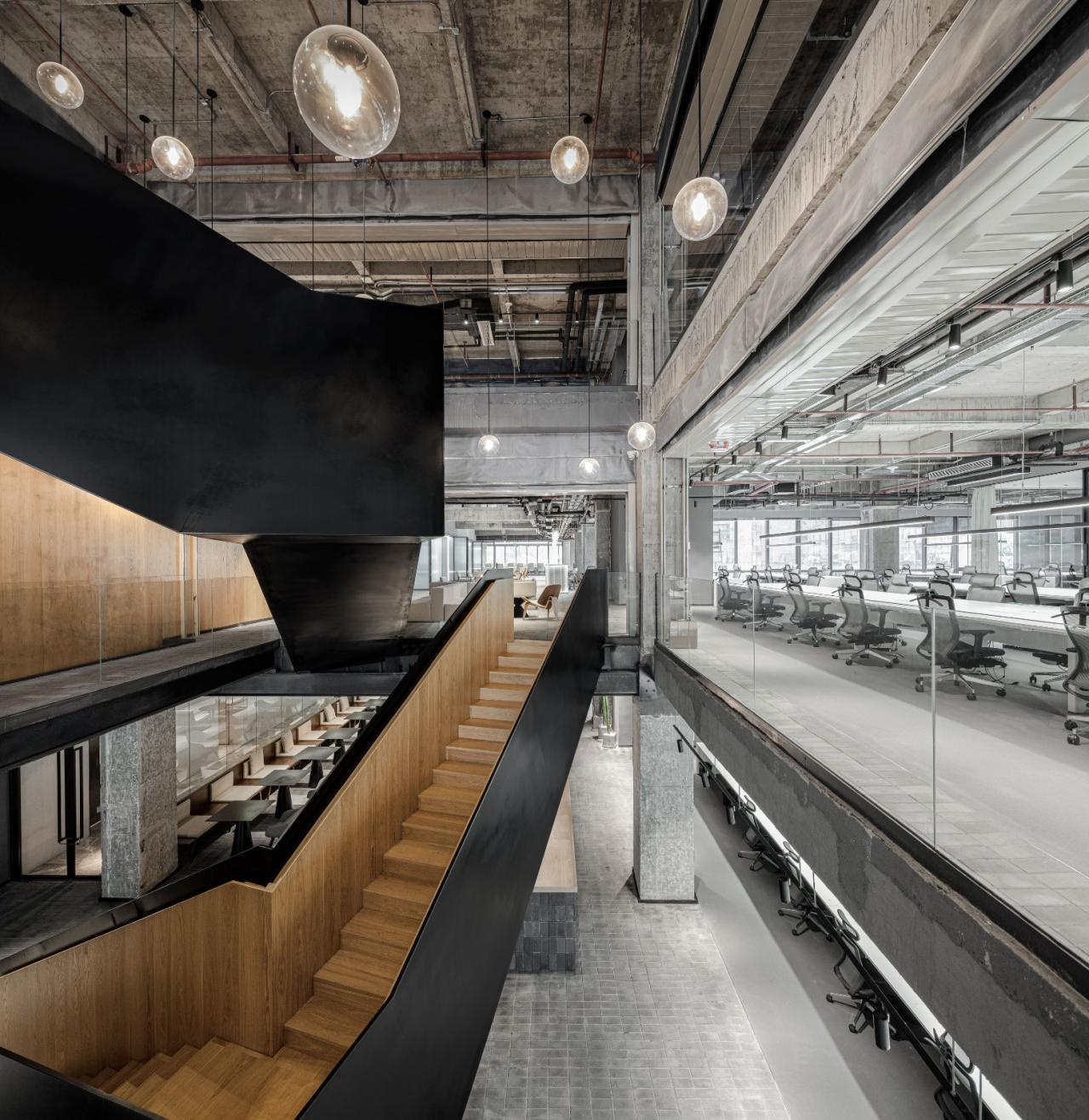 BIM建筑|将悬浮会议室引入移卡办公空间 / JSPA Design BIM建筑|将悬浮会议室引入移卡办公空间 / JSPA Design